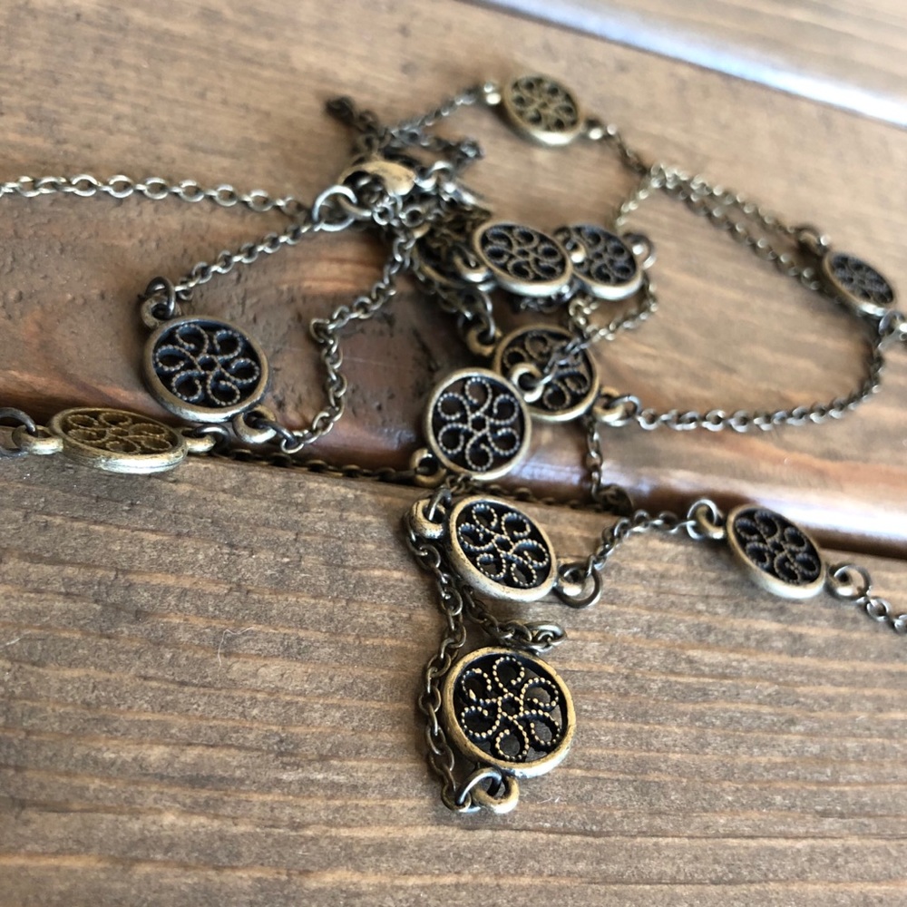 Long Medallion Necklace